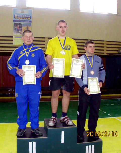 Золото - у Олексія Прохорчука