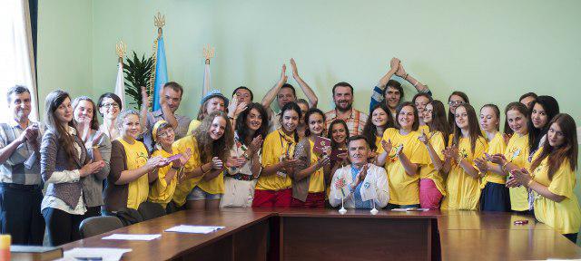 Під час закриття Всеукраїнської літньої школи журналістики МАН 2013 року