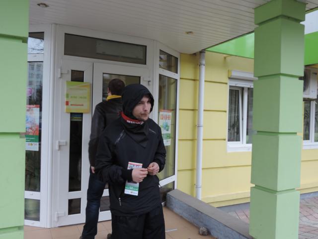 Активіст "Правого сектору", що чекав "самооборонців" на порозі офісу "Волі"